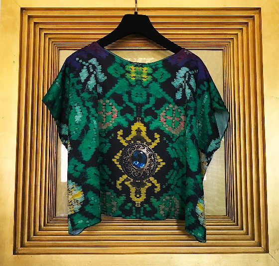 NEO-FOLK COUTURE - DIGITALLY PRINTED TOP