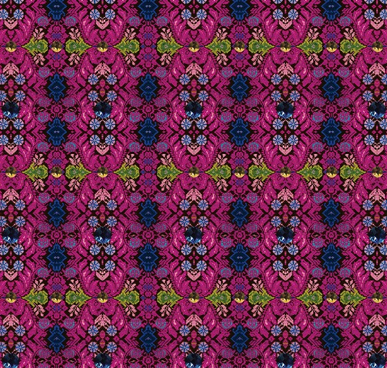 FOCUS ON PINK NEO-FOLK COUTURE PRINT