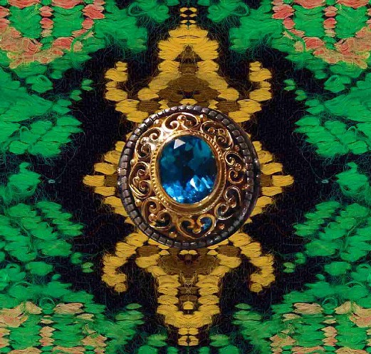 NEO-FOLK COUTURE - DIGITAL PRINT DETAIL